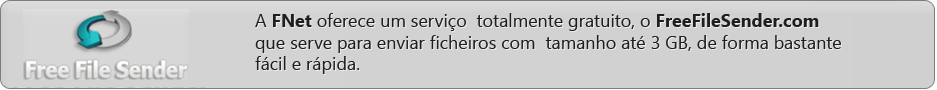 Free file sender - envio de ficheiro gr&aacute;tis